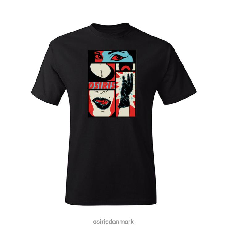 shocker t-shirt unisex sort DTB2029 Osiris t-shirt