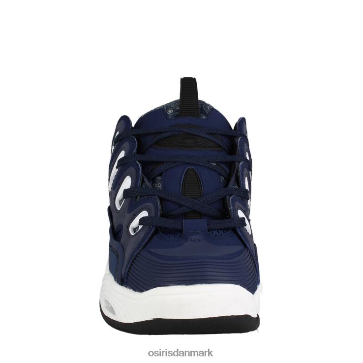 d3 2001 unisex marineblå/rød/paisley DTB202 Osiris sko