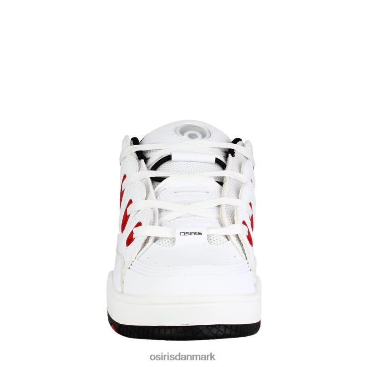 d3 og unisex hvid/rød/sort DTB206 Osiris sko