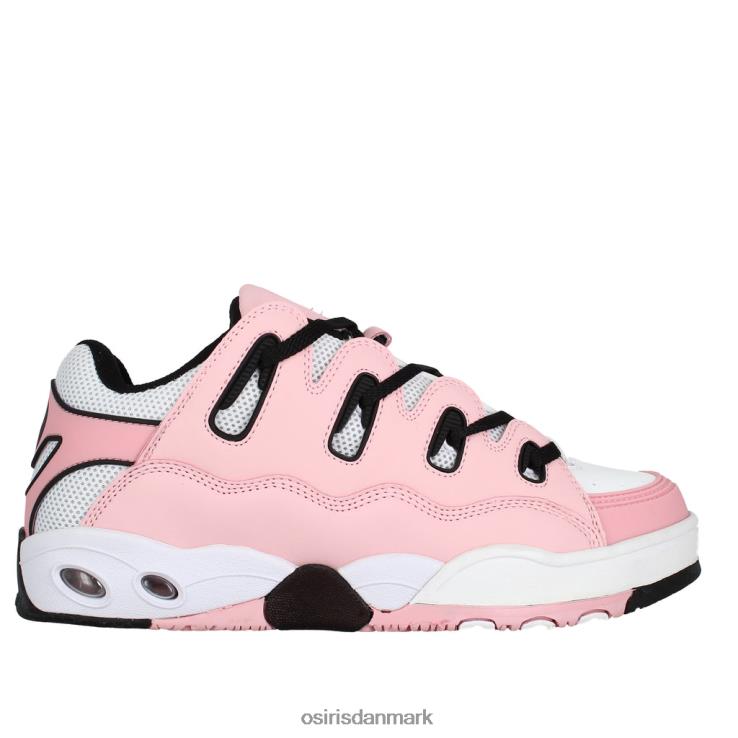 d3 og unisex rosa/hvid/sort DTB207 Osiris sko