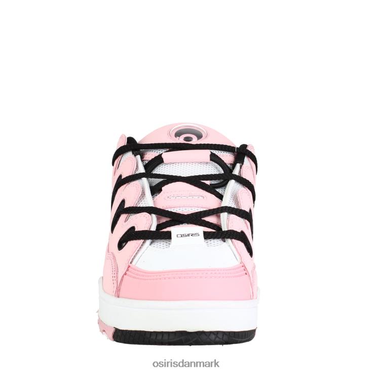 d3 og unisex rosa/hvid/sort DTB207 Osiris sko