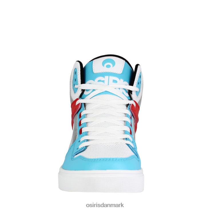 klon unisex hvid/rød/cyan DTB2024 Osiris sko